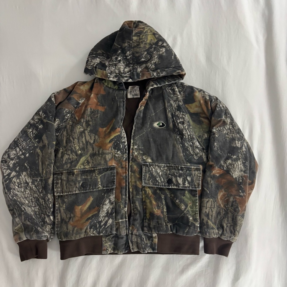 Mossy Oak Kids Camouflage Puffer Jacket